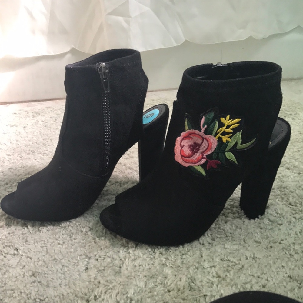 Floral Booties